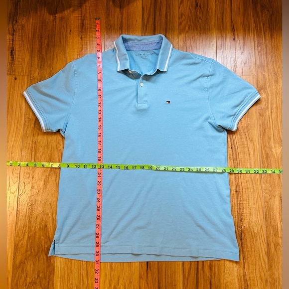 Tommy Hilfiger Light Blue Men’s Polo 👕Large - Picture 9 of 12